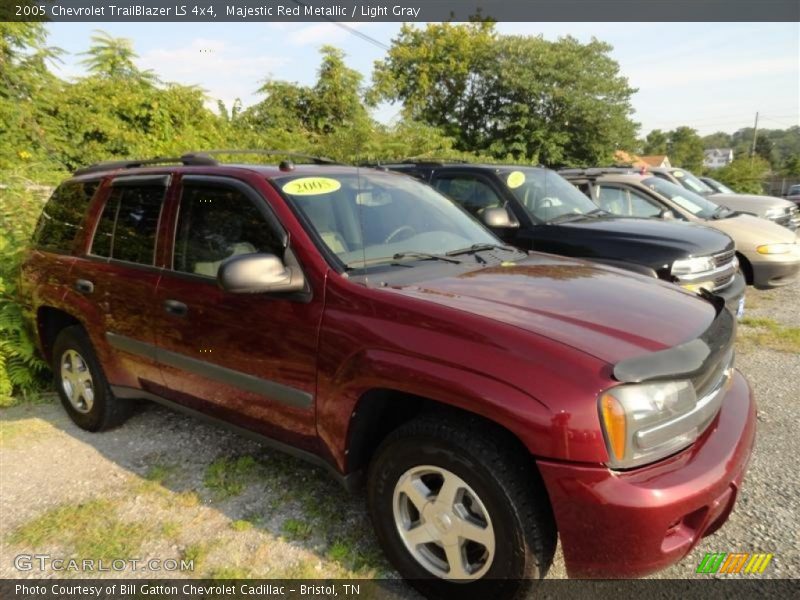 Majestic Red Metallic / Light Gray 2005 Chevrolet TrailBlazer LS 4x4