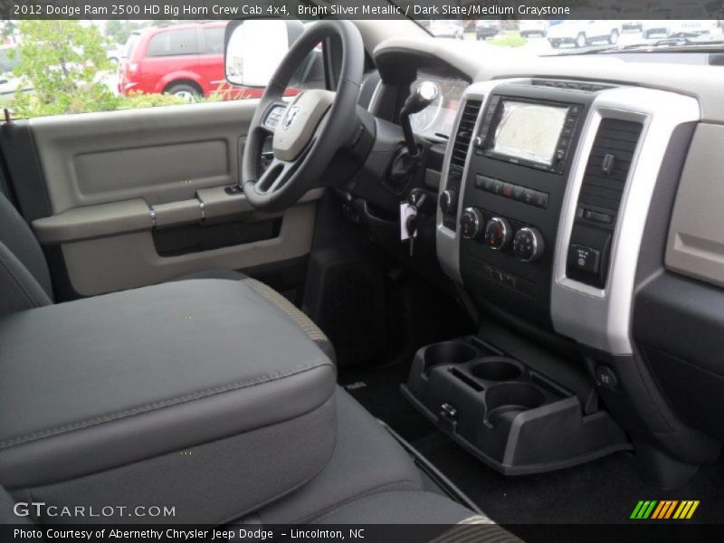 Bright Silver Metallic / Dark Slate/Medium Graystone 2012 Dodge Ram 2500 HD Big Horn Crew Cab 4x4