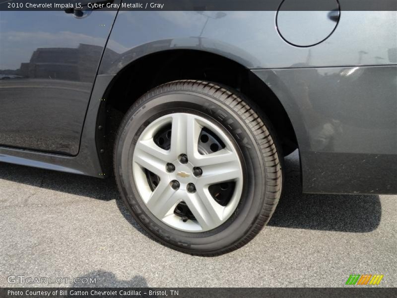 Cyber Gray Metallic / Gray 2010 Chevrolet Impala LS