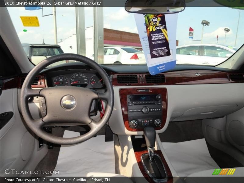Cyber Gray Metallic / Gray 2010 Chevrolet Impala LS