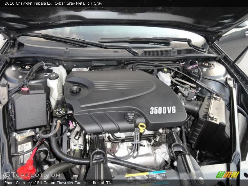 Cyber Gray Metallic / Gray 2010 Chevrolet Impala LS