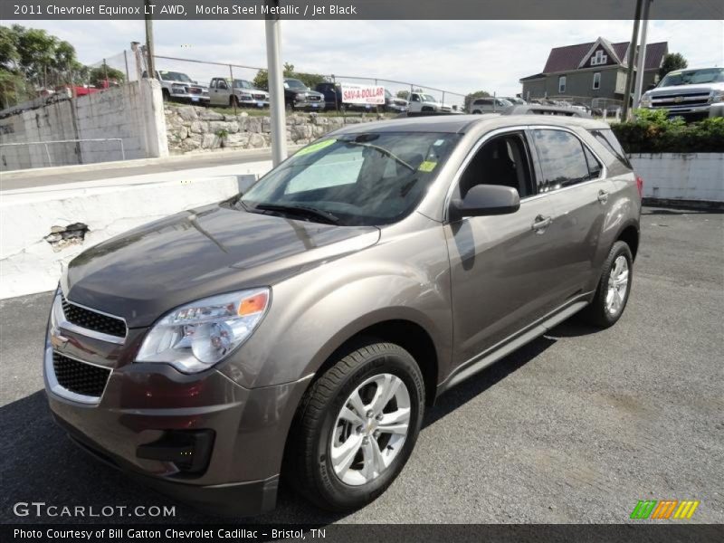 Mocha Steel Metallic / Jet Black 2011 Chevrolet Equinox LT AWD