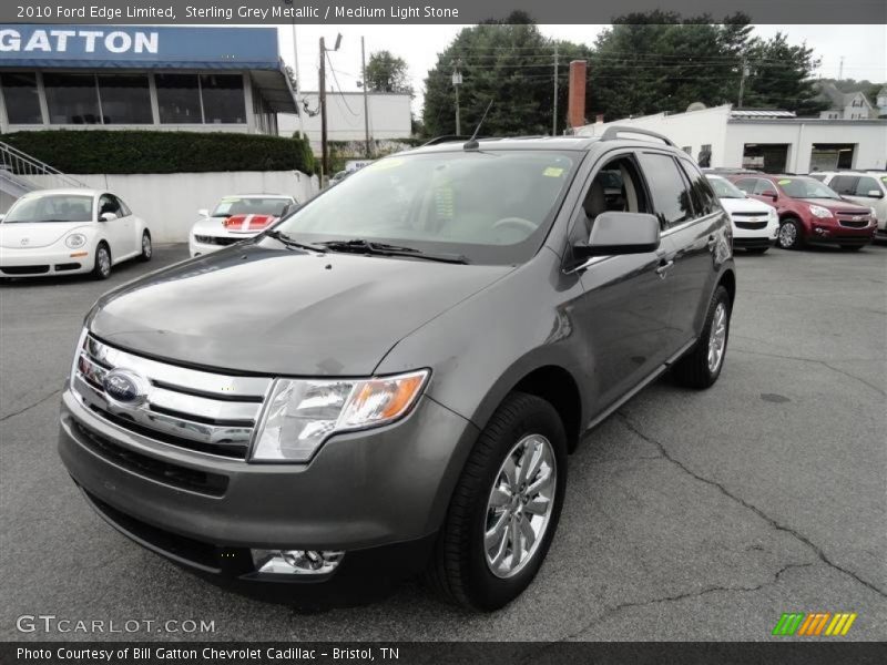 Sterling Grey Metallic / Medium Light Stone 2010 Ford Edge Limited