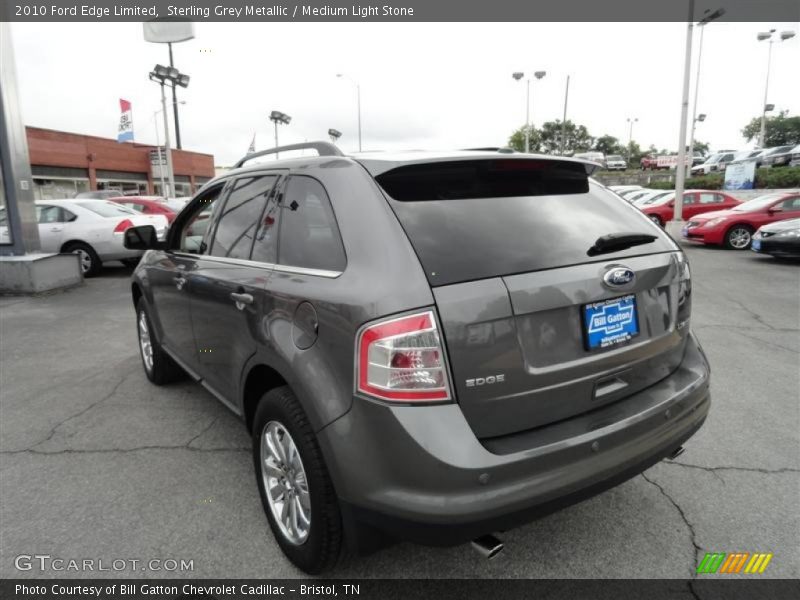 Sterling Grey Metallic / Medium Light Stone 2010 Ford Edge Limited