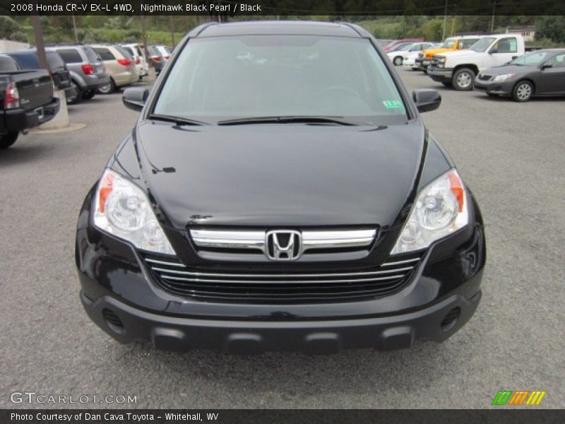 Nighthawk Black Pearl / Black 2008 Honda CR-V EX-L 4WD