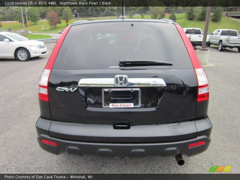 Nighthawk Black Pearl / Black 2008 Honda CR-V EX-L 4WD