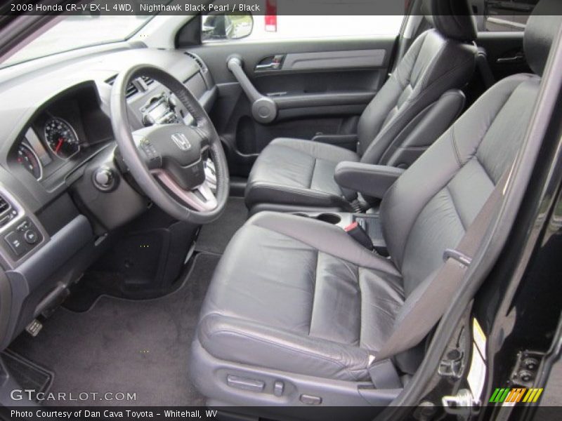 Nighthawk Black Pearl / Black 2008 Honda CR-V EX-L 4WD