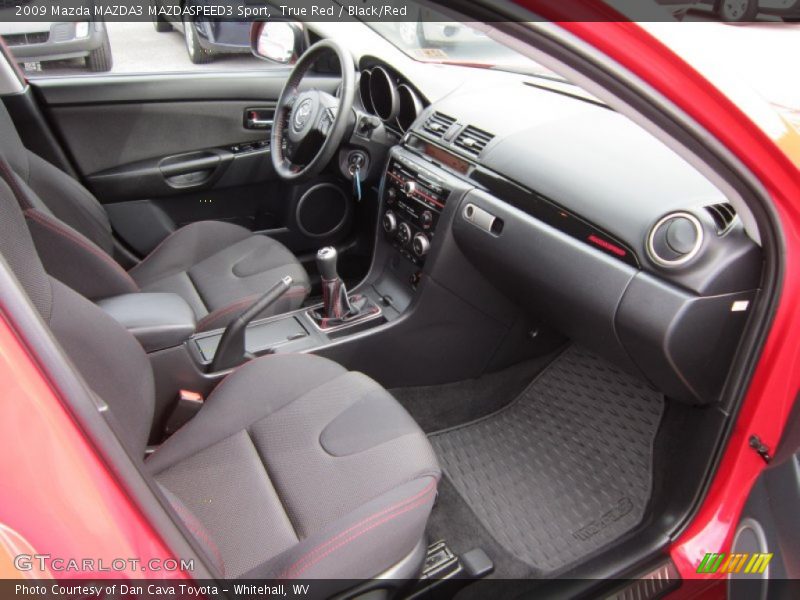  2009 MAZDA3 MAZDASPEED3 Sport Black/Red Interior