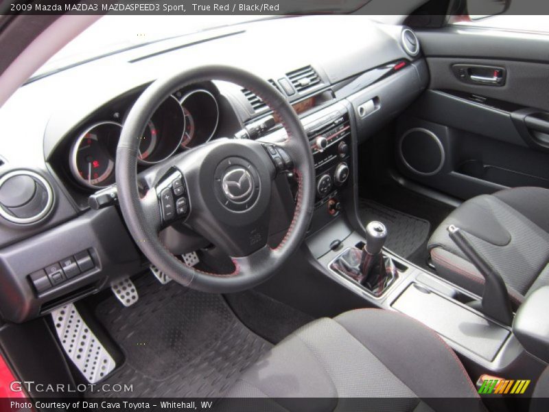  2009 MAZDA3 MAZDASPEED3 Sport Black/Red Interior
