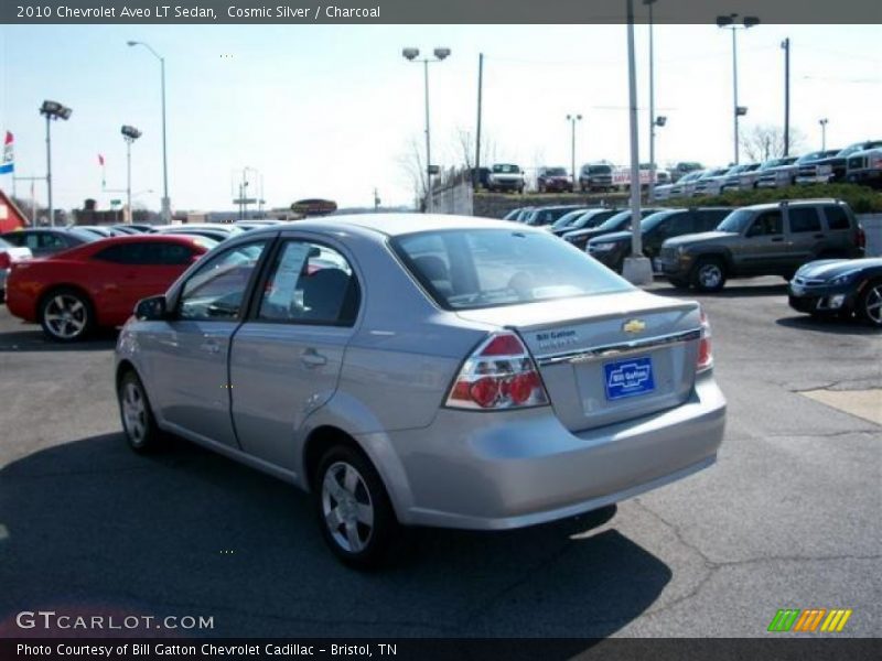 Cosmic Silver / Charcoal 2010 Chevrolet Aveo LT Sedan