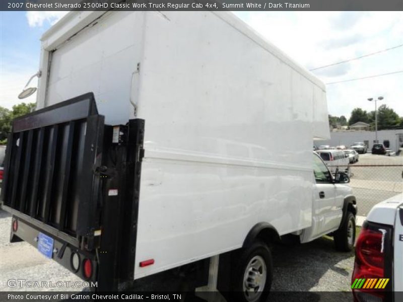 Summit White / Dark Titanium 2007 Chevrolet Silverado 2500HD Classic Work Truck Regular Cab 4x4
