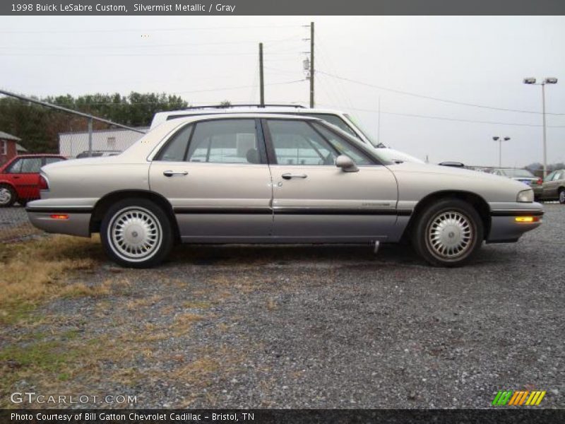 Silvermist Metallic / Gray 1998 Buick LeSabre Custom