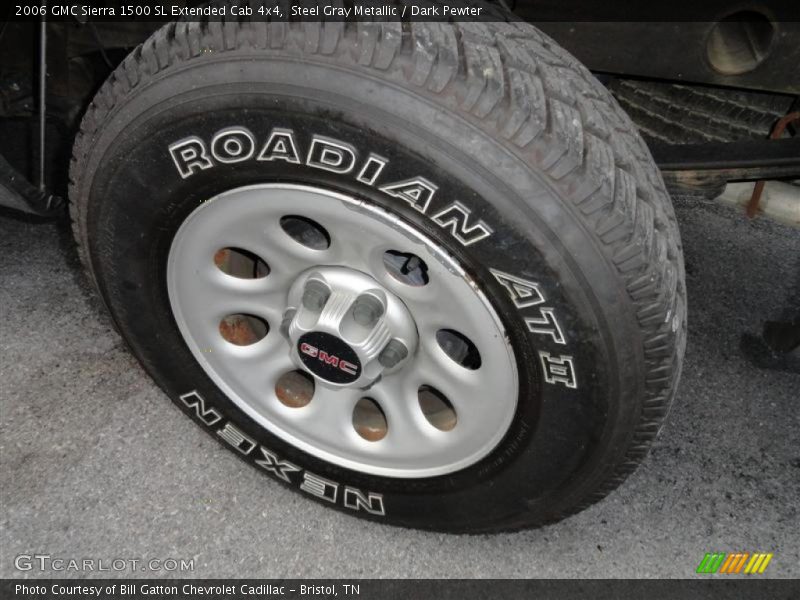 Steel Gray Metallic / Dark Pewter 2006 GMC Sierra 1500 SL Extended Cab 4x4