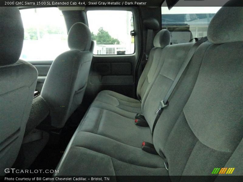 Steel Gray Metallic / Dark Pewter 2006 GMC Sierra 1500 SL Extended Cab 4x4