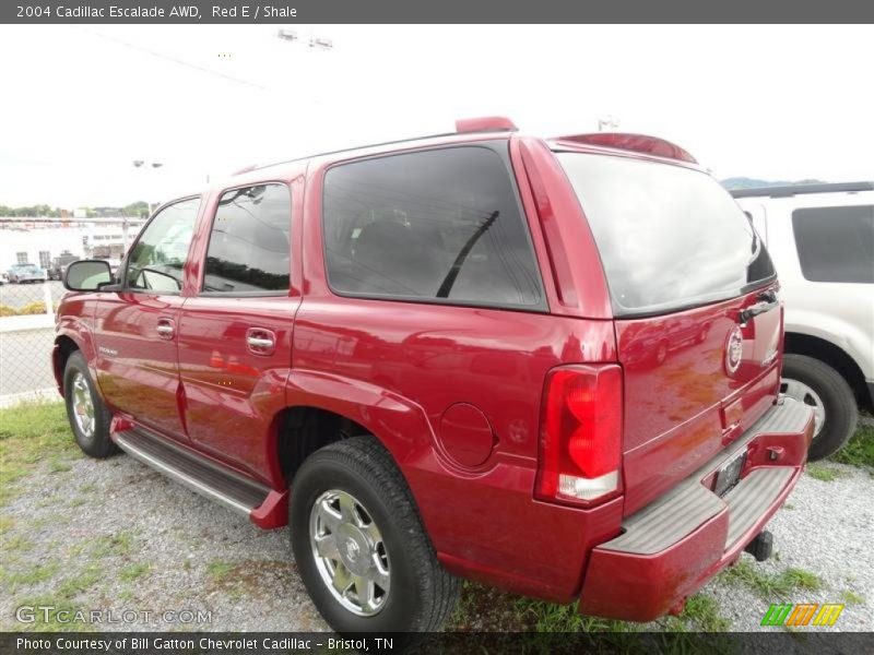 Red E / Shale 2004 Cadillac Escalade AWD