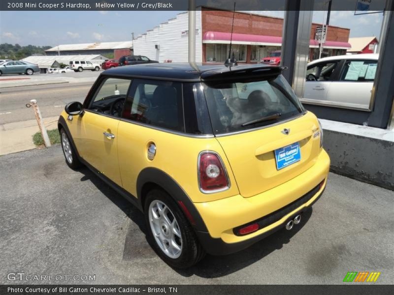 Mellow Yellow / Grey/Black 2008 Mini Cooper S Hardtop