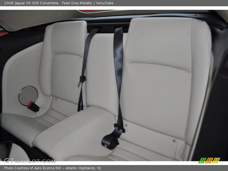 Pearl Grey Metallic / Ivory/Slate 2008 Jaguar XK XK8 Convertible
