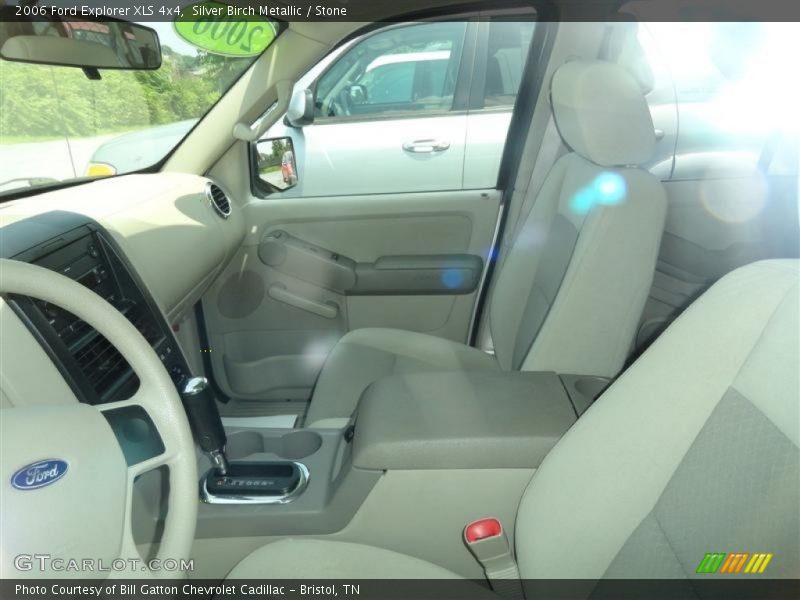 Silver Birch Metallic / Stone 2006 Ford Explorer XLS 4x4