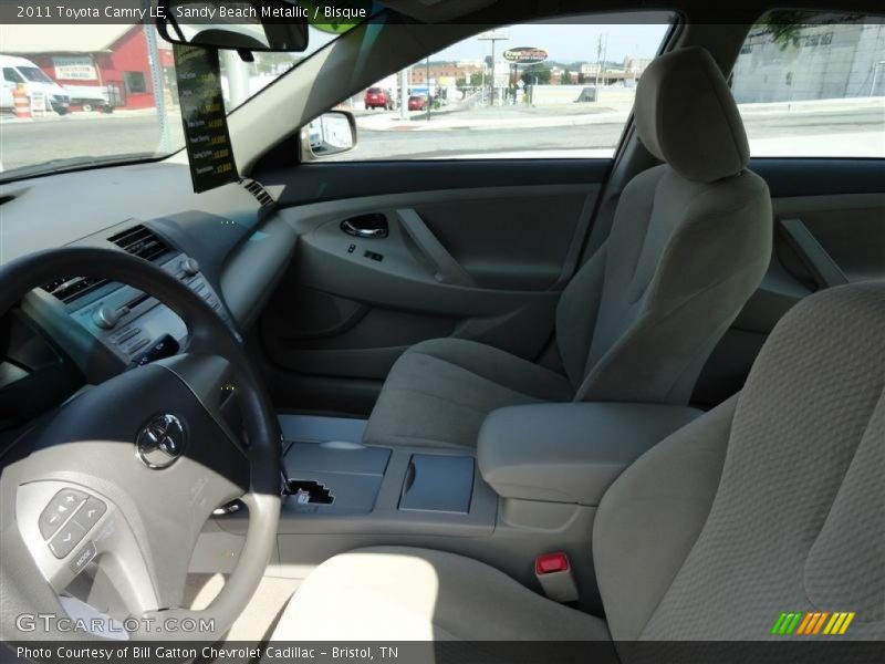 Sandy Beach Metallic / Bisque 2011 Toyota Camry LE