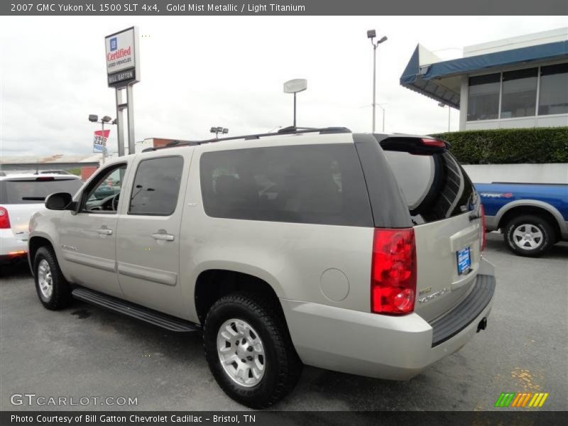 Gold Mist Metallic / Light Titanium 2007 GMC Yukon XL 1500 SLT 4x4