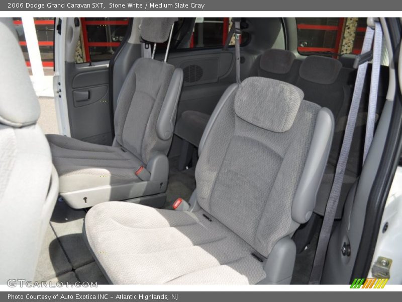Stone White / Medium Slate Gray 2006 Dodge Grand Caravan SXT