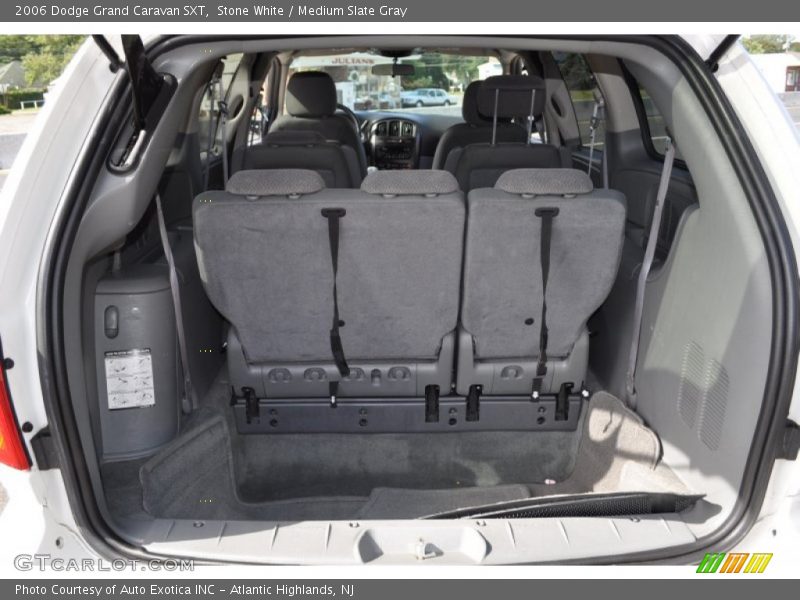 Stone White / Medium Slate Gray 2006 Dodge Grand Caravan SXT