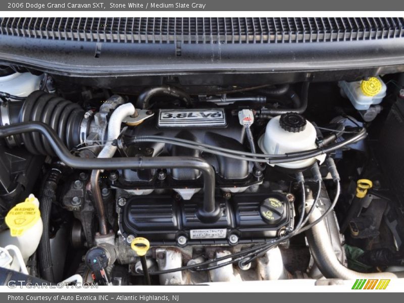 Stone White / Medium Slate Gray 2006 Dodge Grand Caravan SXT
