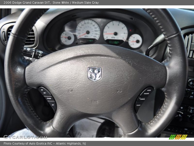 Stone White / Medium Slate Gray 2006 Dodge Grand Caravan SXT