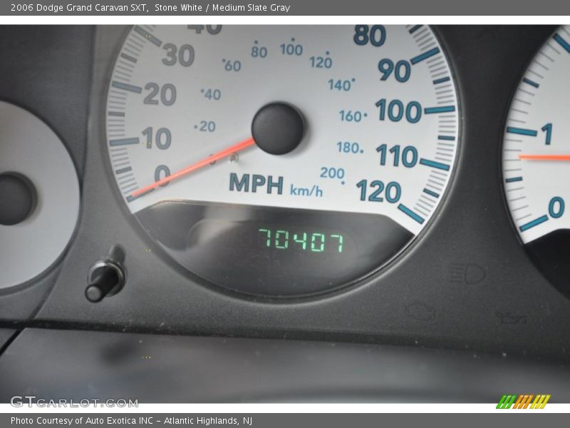 Stone White / Medium Slate Gray 2006 Dodge Grand Caravan SXT