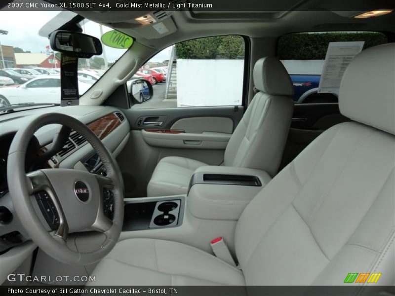 Gold Mist Metallic / Light Titanium 2007 GMC Yukon XL 1500 SLT 4x4