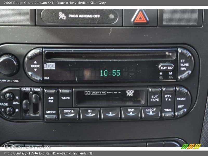 Stone White / Medium Slate Gray 2006 Dodge Grand Caravan SXT