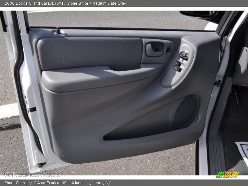 Stone White / Medium Slate Gray 2006 Dodge Grand Caravan SXT