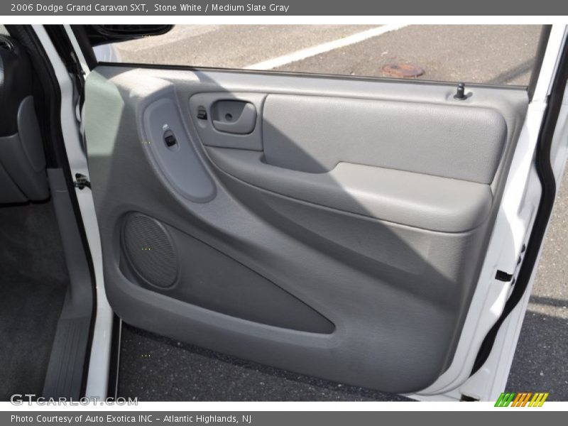 Stone White / Medium Slate Gray 2006 Dodge Grand Caravan SXT