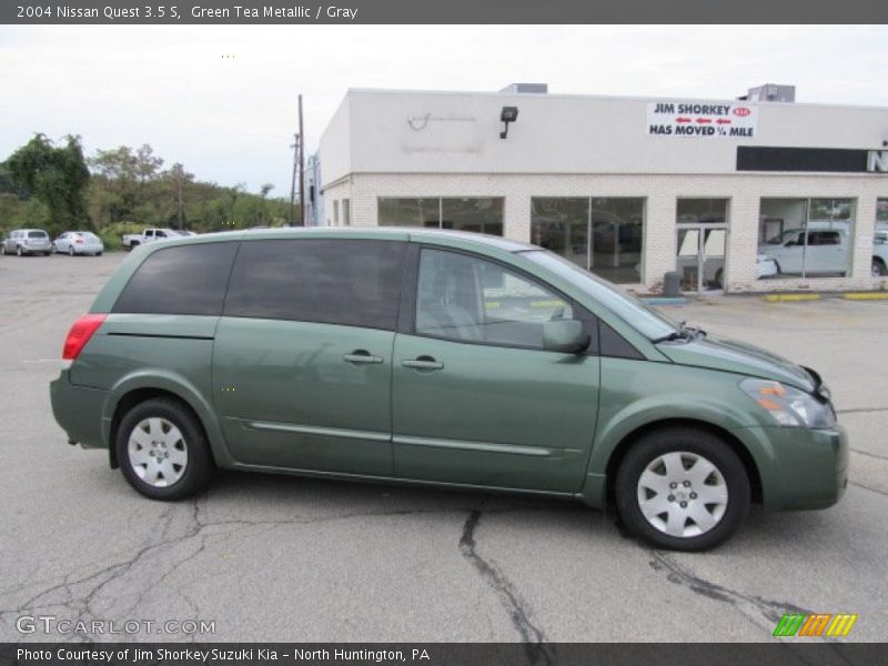 Green Tea Metallic / Gray 2004 Nissan Quest 3.5 S