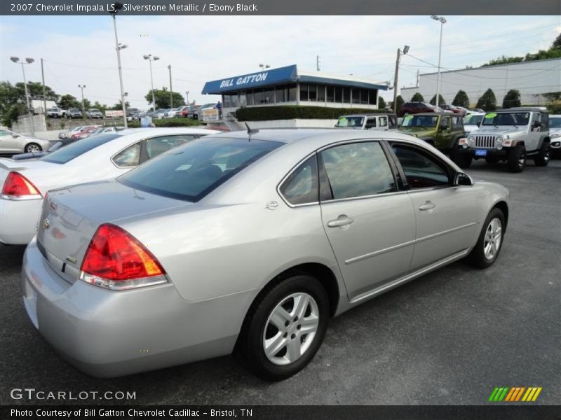 Silverstone Metallic / Ebony Black 2007 Chevrolet Impala LS