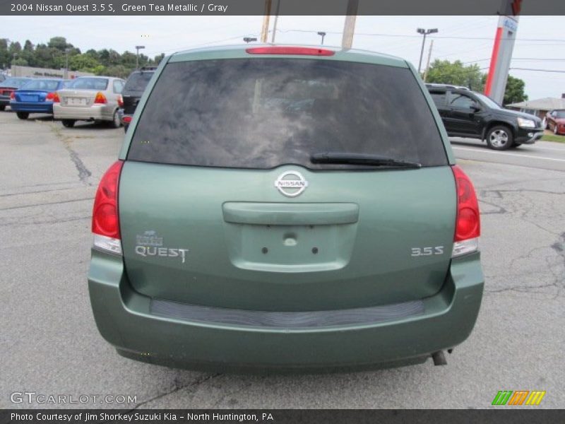 Green Tea Metallic / Gray 2004 Nissan Quest 3.5 S