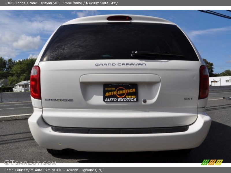 Stone White / Medium Slate Gray 2006 Dodge Grand Caravan SXT