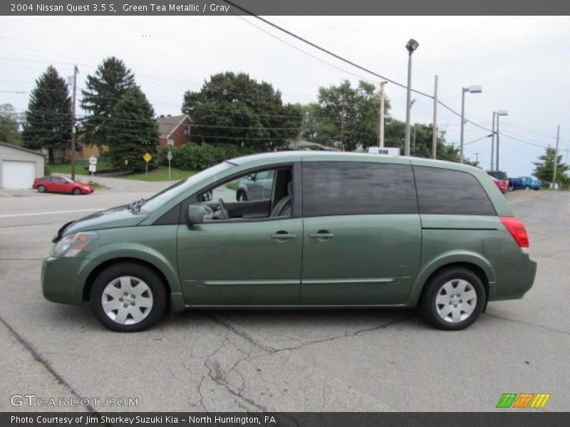 Green Tea Metallic / Gray 2004 Nissan Quest 3.5 S