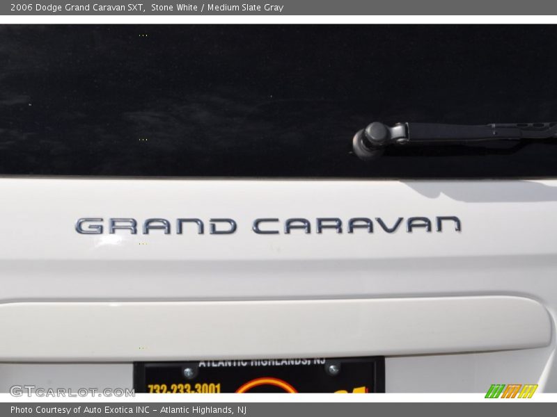 Stone White / Medium Slate Gray 2006 Dodge Grand Caravan SXT
