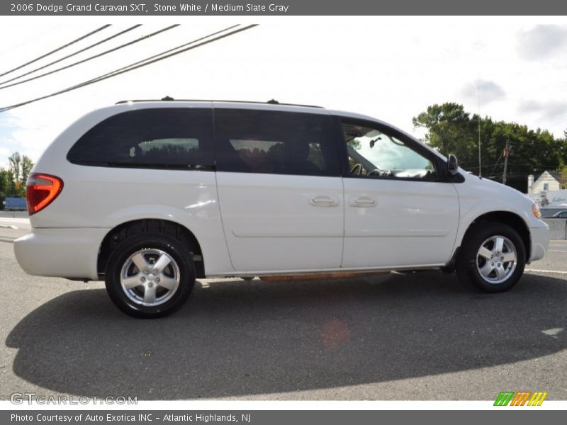 Stone White / Medium Slate Gray 2006 Dodge Grand Caravan SXT