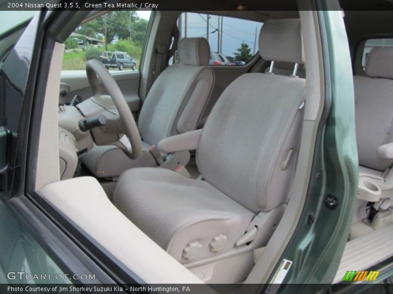 Green Tea Metallic / Gray 2004 Nissan Quest 3.5 S