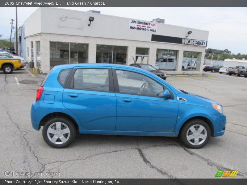 Tahiti Green / Charcoal 2009 Chevrolet Aveo Aveo5 LT