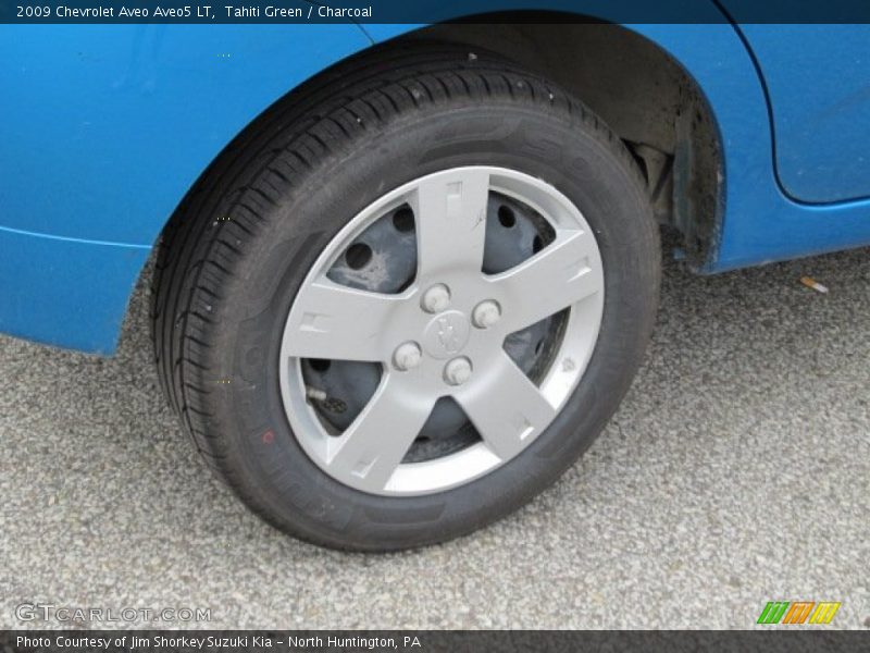 Tahiti Green / Charcoal 2009 Chevrolet Aveo Aveo5 LT