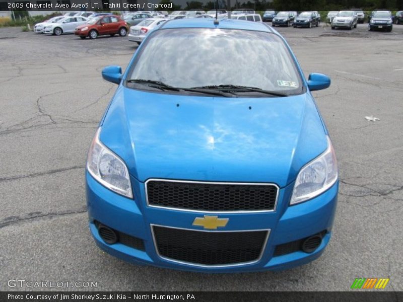 Tahiti Green / Charcoal 2009 Chevrolet Aveo Aveo5 LT