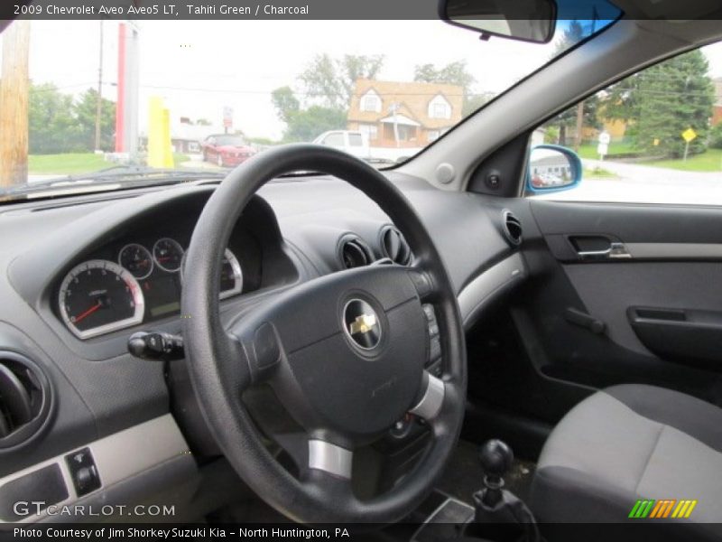 Tahiti Green / Charcoal 2009 Chevrolet Aveo Aveo5 LT