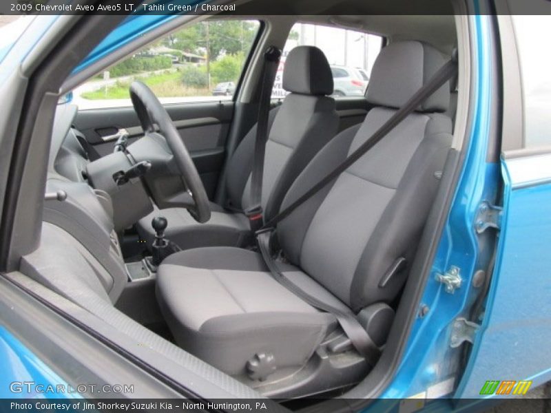 Tahiti Green / Charcoal 2009 Chevrolet Aveo Aveo5 LT