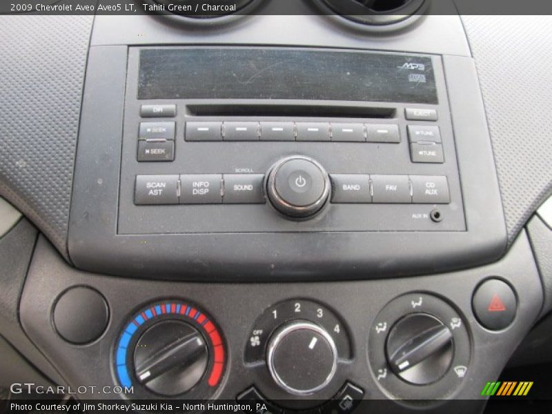Tahiti Green / Charcoal 2009 Chevrolet Aveo Aveo5 LT