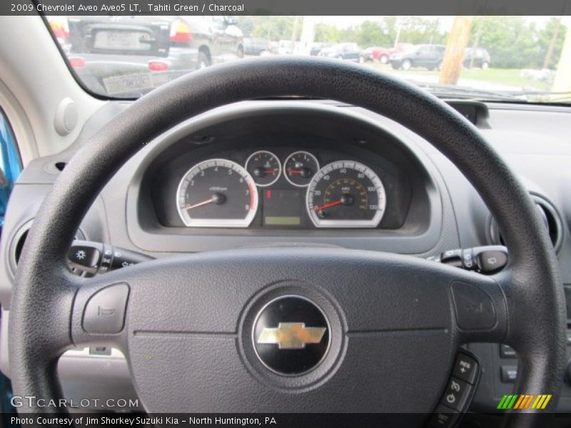Tahiti Green / Charcoal 2009 Chevrolet Aveo Aveo5 LT