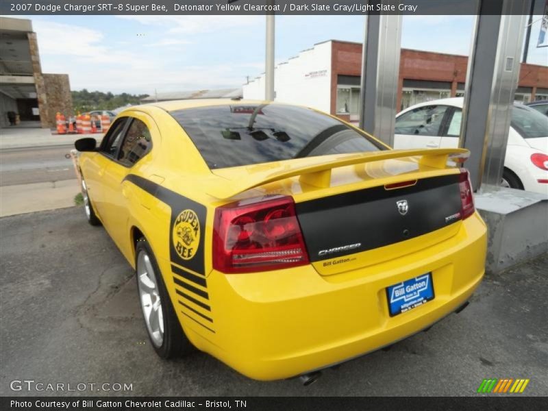 Detonator Yellow Clearcoat / Dark Slate Gray/Light Slate Gray 2007 Dodge Charger SRT-8 Super Bee