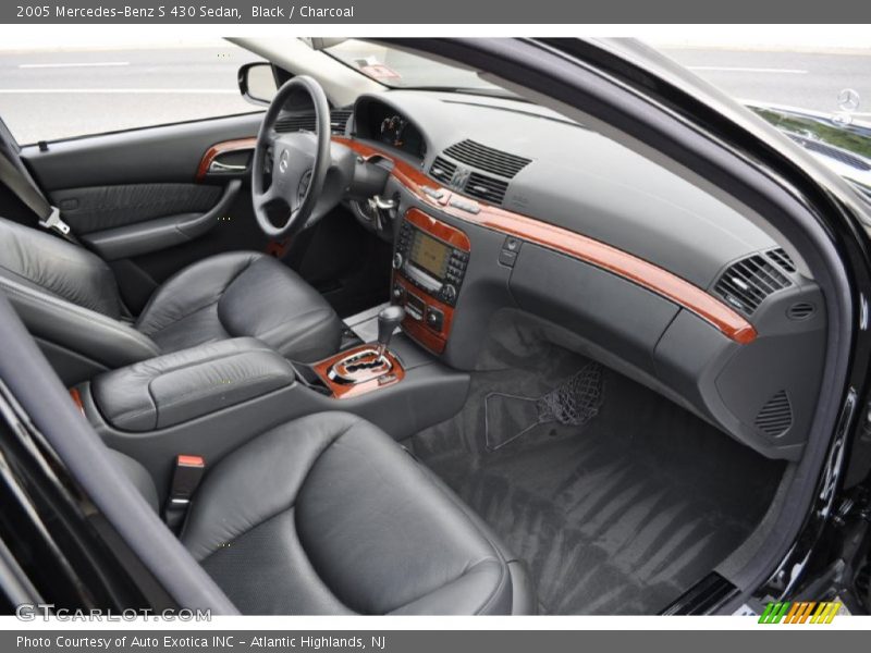  2005 S 430 Sedan Charcoal Interior